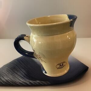 Mucros Pottery Decorated Mug 4” X 5” Handcrafted Unique Design Irish Crafts New